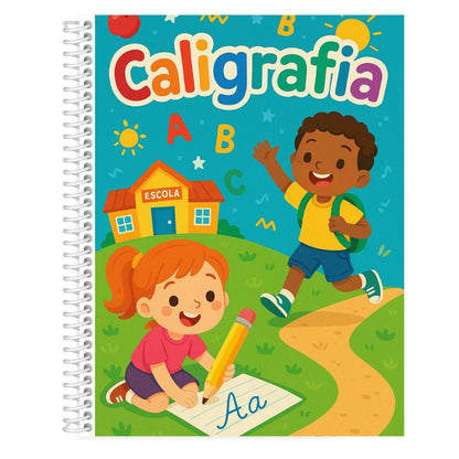 Kit de 4 Cuadernos de Caligrafía Infantil