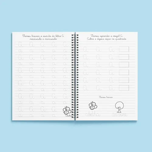 Kit de 4 Cuadernos de Caligrafía Infantil