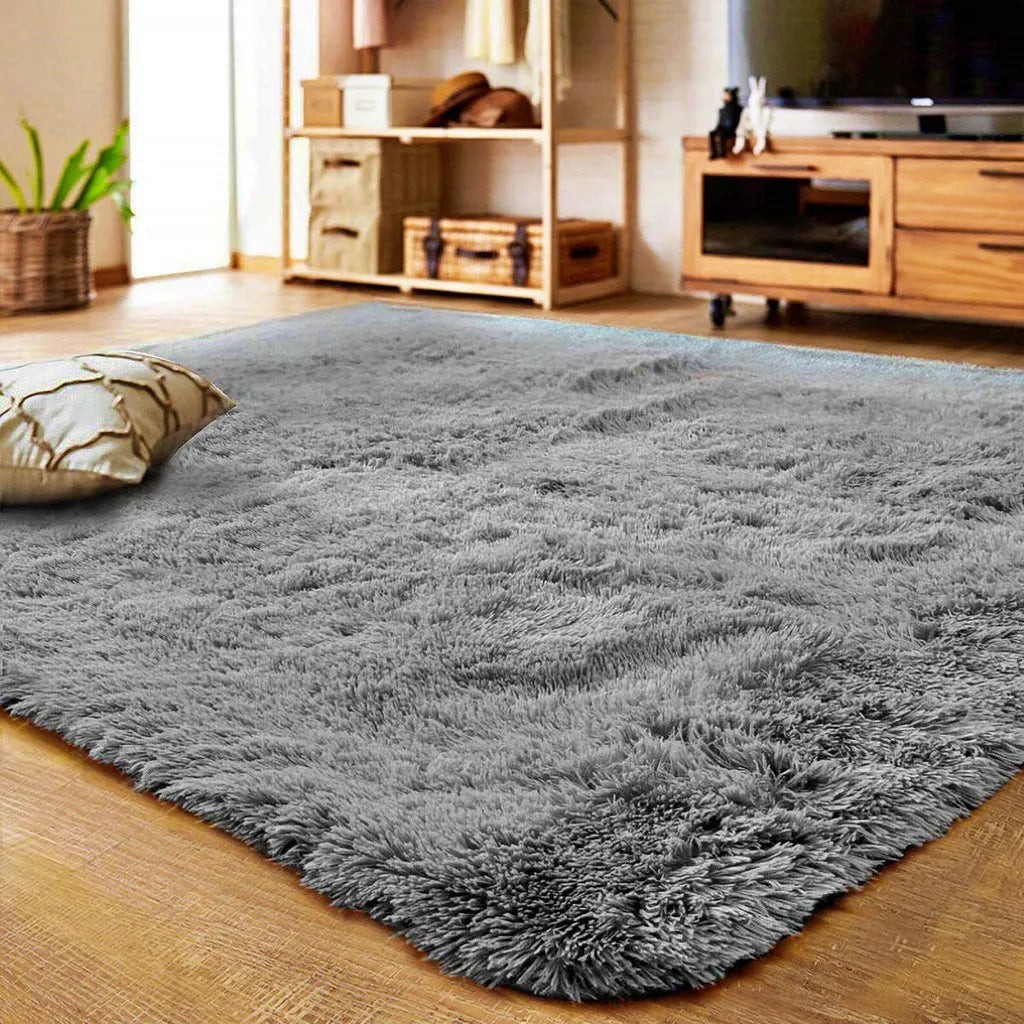 Alfombra Peluda Grande y Confortable